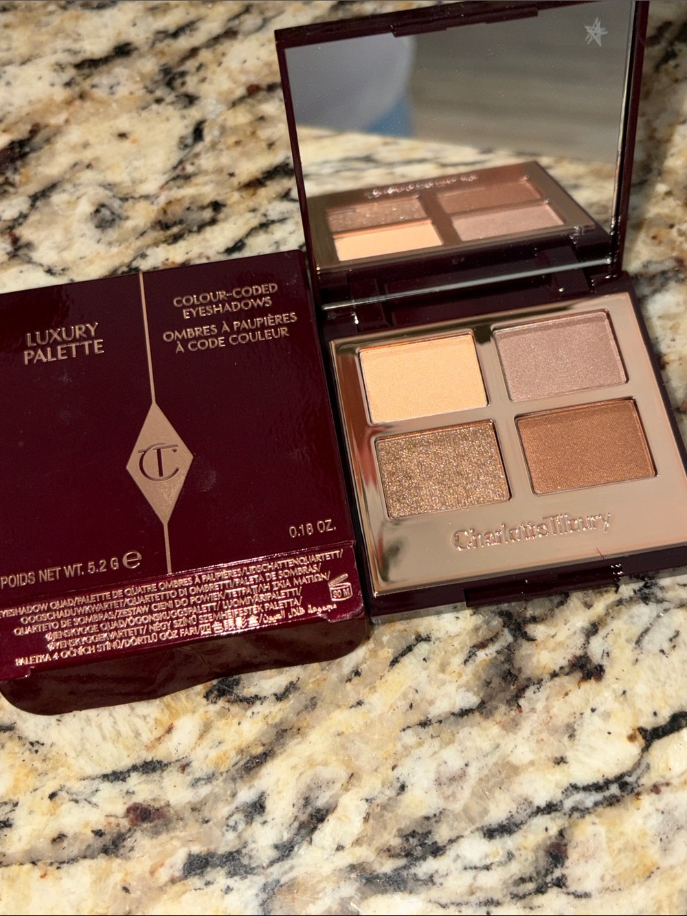 💕⚡️Charlotte Tilbury The Golden Goddess Palette